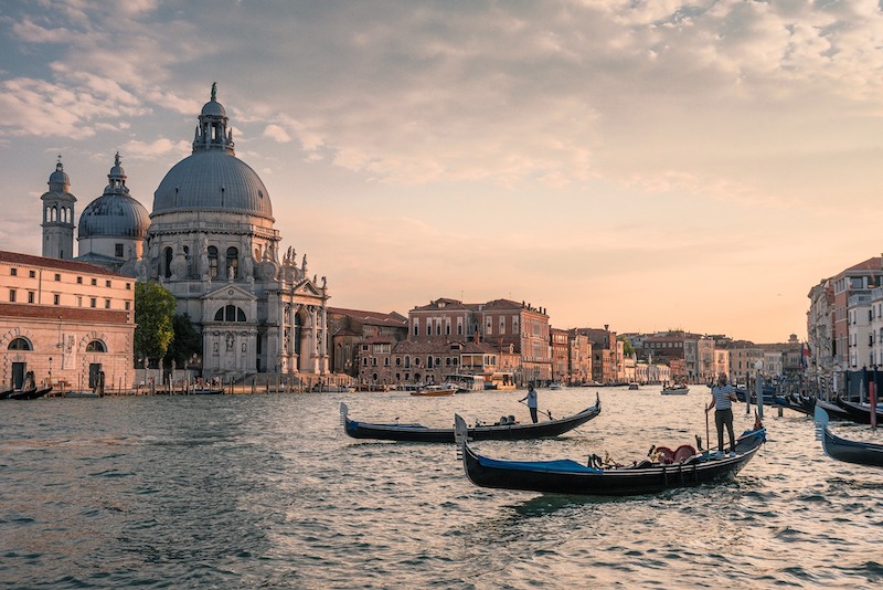 Venezia vestita di bianco